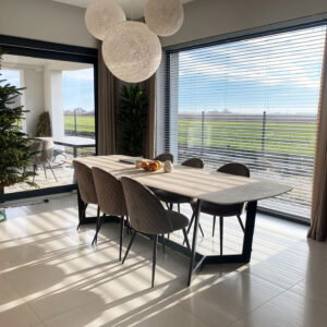 Stół ze spieku kwarcowego diamond cream 4